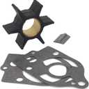 QuickMarine 89983 Water Pump Impeller Service Kit for Mercury Marine 30-70 HP Outboard Motor Replacement 47-89983T 47-65959 47-20268 47-89983 Sierra 18-3007 with Key and Gaskets