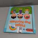 30pcs Party Favors for Kids Easter Basket Stuffers Easter Egg Fillers Sensory Fidgets Toys Mini Pop it Keychain Stocking Stuffers Kid Birthday Gift Treasure Box Toy Classroom Prizes Box Pinata Fillers