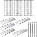 Grill Replacement Parts for Ducane 30400042, Burner Tubes & Grill Grates & Flame Tamers for Ducane 5 Burner Gas Grill Model 30400042