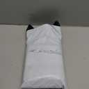 DriftAway Farmhouse Linen Lined Valance Double Layer Thermal Insulated Room Darkening Blackout Window Valances 3 Inch Rod Pocket Vertical Striped Kitchen Valance Single 52 Inch by 14 Inch Loden Green