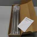 Closet Rods for Hanging Clothes - Heavy Duty, Length Adjustable (Silver, 66.5" - 76")