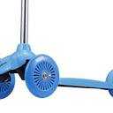 Voyager 3-Wheel Tilt and Turn Kids Scooter, Lean-to-Steer Design, Light-Up Wheels, Blue, Ages 3+
