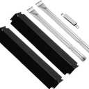 463273215 Heat Plates Burners Replacement Parts for Charbroil 2 Burner 463273215 463270611 463251512 463247311 Heat Tents Burner Tubes G614-0045-W1 Heat Shields Burner Cover Char Broil Gas Grill Parts