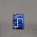 Hardware Essentials 852102 Over The Door Hook Small Plastic White