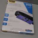 Fellowes Thermal Laminating Sheets, 3mil Letter Size Pouches, 9 x 11.5, 200 Pack, Clear (5743401)