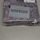 Bedsure Duvet Cover King Size - Reversible Grayish Purple King Duvet Cover Set with Zipper Closure, 3 Pieces Cute Floral Patterned Bedding Set with 8 Corner Ties and 2 Pillow Shams (King (104" x 90"))