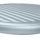 Round Air Mattress 70x70, GRAY 