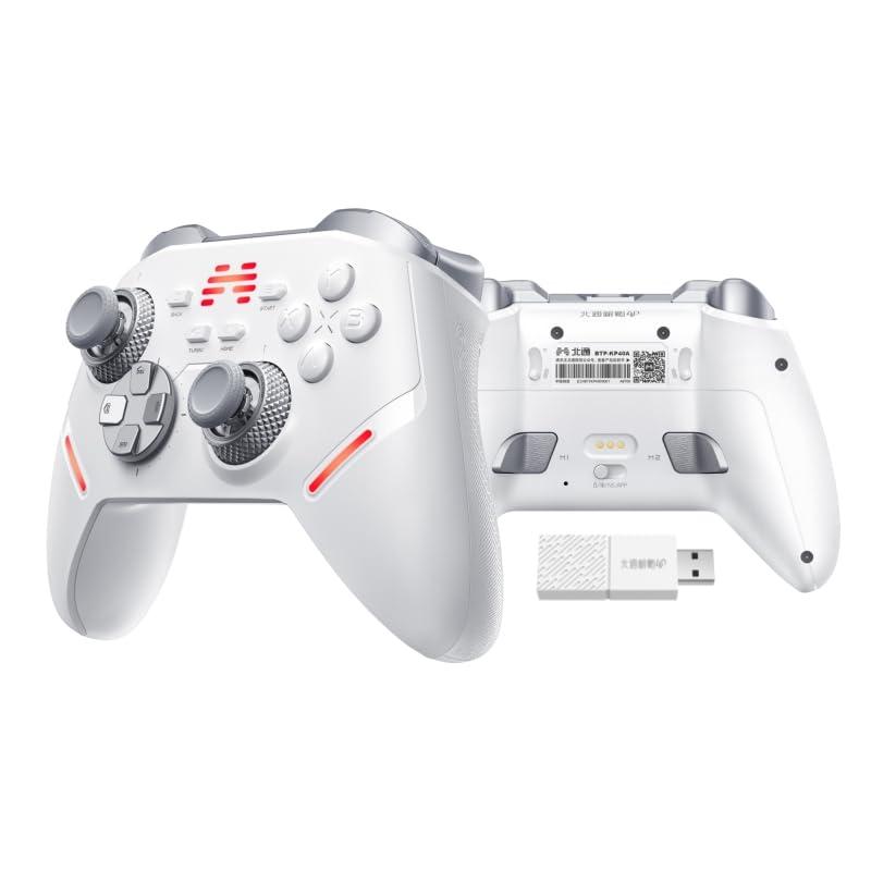 BEITONG KP40 Wireless Controller Ajustable TMR Joystick, Dual TMR Triggers, Optical Buttons for PC, Switch/Switch 2, Android, Steam, Bluetooth Gamepad with 1000Hz Polling Rate, 6 Axis, Turbo Control BEITONG KP40 Wireless Controller Ajustable TMR Joystick, Dual TMR Triggers, Optical Buttons for PC, Switch/Switch 2, Android, Steam, Bluetooth Gamepad with 1000Hz Polling Rate, 6 Axis, Turbo Control