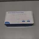 Desk Clamp Surge Protector, 10 FT Extension Cord, Fast Charging Station with 4 AC Outlets 2 USB-A and 2 USB-C Ports, Fit 1.7 inch Tabletop Edge, Desk Power Strip for Home Office Room