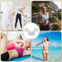 Zhanmai 3 Pcs Underarm Sweat Vest Armpit Sweat Proof Pads for Under Armpits Underarm Proof Pads for Women (Small, White, Black, Beige)