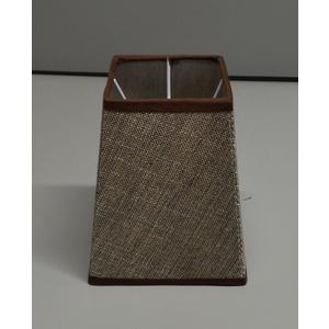 Lamp Shade Cover brown/beige 6"x3.5"X5"