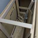 Handmade Wooden Entryway Bench - Vintage Noodle Style for Living Room, Bedroom, or Hallway - Durable Weathered Wood Finish for Rustic Home Decor