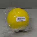 7-Inch Uncoated High Density Foam Ball - for Over 3 Years Old Kids Foam Sports Balls - Soft and Bouncy, Lightweight and Easy to Grasp Foam Silent Balls are Safe for Younger Children (Yellow)