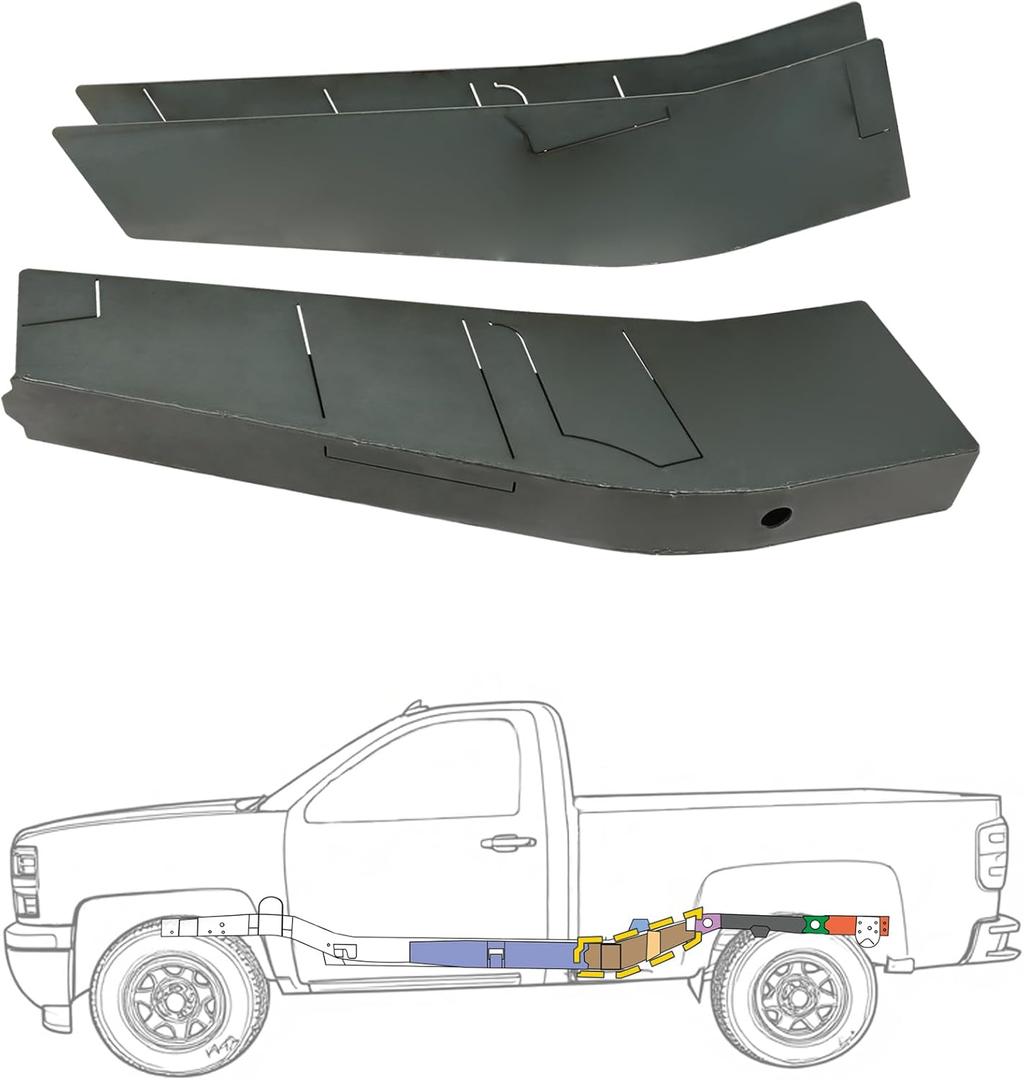 Mountainpeak Frame Repair Kit Fit for 2007-2014 2nd Gen Chevy Silverado and 3rd gen GMC Sierra 1500 Reg Cab Silverado Frame Repair