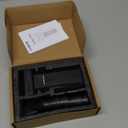 PECODE Compressed Air Duster - Rechargeable Electric Air Blower for Keyboard,Camera,PC Vents,Car Interiors & Home,Outdoor Dusting - 280,000 RPM,5 Nozzles,4 Speeds,Fast Charging(Gray)