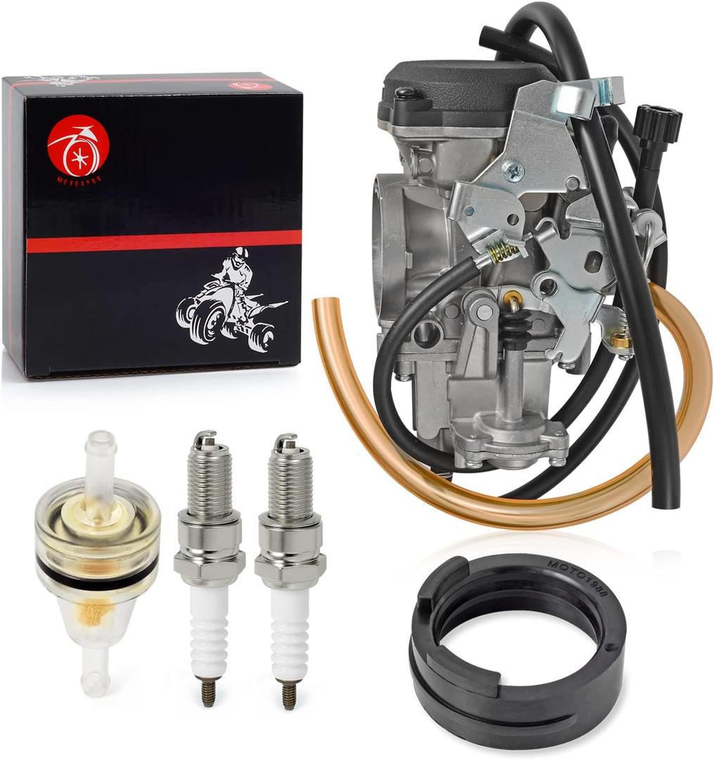 Carburetor Carb and Intake Manifold Spark Plug For Kawasaki Vulcan 800 VN800 1995-2005 15003-1200