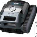 Cordless Robotic Pool Vacuum Cleaner, APP Support,White