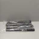 SHENLIU 4-Pack Table Leg Extenders for Folding Tables, 4 Levels Heights Adjustable Heavy Duty Steel Folding Table Leg Risers Improves Back Pain Metal Extenders for Bent/Straight Legs