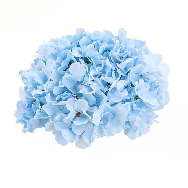 Blue Artificial Hydrangea Flower for Decoration 