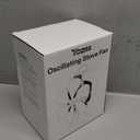 Oscillating Wood Stove Fan, Heat Powered 6 Blades Fan with Magnetic Thermometer, Wood Stove Accessories, Non Electric Fan for Wood/Log Burner Stove, Silent Stove Top Fans