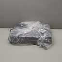 Thick Fabric Storage Bins with Lids, Collapsible Storage Box Closet Shelf with Clear Window, Decorative Baskets for Clothes, 3 Set, Print, Small