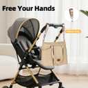 Diaper Bag Large Tote Baby Bag, Diaper Bag Purse, Capacity Travel for Labor Delivery (Beige)