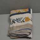 XIBLC Boho Blanket, 100% Cotton Farmhouse Decorative Throw Blanket, 60"x80" Reversible Bohemian Throw Blanket, Brown All Season Muslin Breathable Woven Blankets Quilt (Queling)