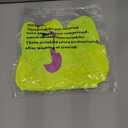 Avidlove Rave Outfits for Women Festival Sexy Lingerie Bodysuit Buckle Shrug Crop Top Set (Medium, Neon Yellow)