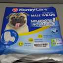 HONEY CARE All-Absorb A26 Male Dog Wrap, 50 Count, Small