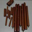 Wind Chimes for Outside, Sympathy Wind Chimes Bamboo Windchimes Outdoors with Natural Sounds, Gifts for Mom, Indoor Outdoor Decorations for Patio Porch Garden and Backyard