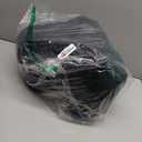 Yoga Bolster Pillow for Restorative & Yin Yoga - Meditation Pillow with Velvet Cover - Rectangular (27IN /68CM, Black)