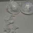 Two Full Breast Pump Parts only Compatible with Momcozy M5 Breast Pump, Not for Others,Including 8pcs Flange Inserts 15/17/19/21mm*2, 24mm Flange*2, Collector*2, Duckbill Valve*2,Diaphragm*2