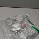 HLMOptimo English Muffin Rings, Stainless Steel Crumpet Rings, 4 inch 6 Pcs Nonstick Metal Round Ring Molds with Silicone Oil Brush