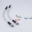 AC PERFORMANCE Universal Rear Brake Hose for Buick, Cadillac, Chevrolet, Oldsmobile, Pontiac, FHK09S