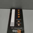 Under Cabinet Lighting Wireless, Rechargeable Motion Sensor Light Indoor, 3 Color Dimmable Closet Light Battery Operated with LED Power Display, Magnetic Under Counter Lights for Kitchen, Home (3Pack)