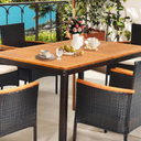  7PCS Patio Rattan Dining Set HW71505-23 Box 2 of 3