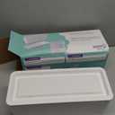 Power Strip Cover and Outlet Cover Box - Effectively Baby Proofs Power Strip on Floor or Wall, Protects Small Hands & Fingers, Cover Box and Outlet Cover Box (White-Bundle)