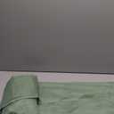 NICETOWN Sheer Curtains for Bedroom Windows, Grommet Top Voile Sheer Country Style Curtain Drapes Light and Airy Drapes for Children Room/Nursery, Sage Green, W54 x L63, 1 Pair