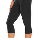 CRZ YOGA Womens Butterluxe High Waisted Capris Workout Leggings 17 Inches - Lounge Buttery Soft Yoga Pants (White, S)