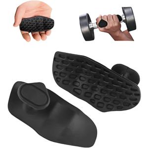 Anti-Slip Workout Grips, Ergonomic Workout Gloves, Weight Lifting Grips, for Men and Women, Silicone Gym Grips Pads, Soft, Palm Protection, Suitable for Various Fitness Training