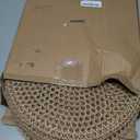 24 Pcs 13 Inch Round Burlap Placemat Boho Jute Woven Charger Bulk Rustic Vintage Natural Brown Heat Resistant Dining Table Mat for Wedding Farmhouse Craft Home Kitchen Summer Party Decoration