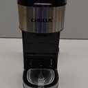 CHULUX Upgrade Single Serve Coffee Maker Machine for K Cup and Grounds with 2 Mins Brew One Cup, 3 Brew Choices, Removable 14oz Reservoir & Drip Tray