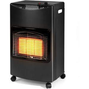 Propane Patio Heater, 18,000 BTU Foldable Outdoor Propane Heater with LP Regulator, Portable Gas Heaters for Camping, Garage, Porch and Backyard