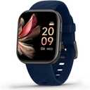 FITVII Health & Fitness Tracker (Answer/Make Calls), Smart Watch with 24/7 Heart Rate and Blood Pressure, Sleep Tracking, Blood Oxygen Monitor, 120+ Sport Modes Activity Tracker for Women Men (Blue)