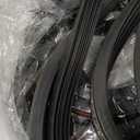 Black Rubber Sticker