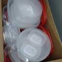 Rubbermaid EasyStore Containers, 44-Piece Set, Food Storage Containers with Lids
