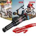 AO-8RC DNM Mtb Rear Shock Mountain Bike Air Rear Shock With Lock Out - Adjustable Air Pressure - Damping adjustment (190 x 50 mm (7.48" x 1.97"))