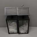 16" Dusk to Dawn Outdoor Wall Lights Fixtures With Sensor, 2-Light Exterior Solar Wall Lights Outdoor with Hard-wired, IP65 Waterproof Wall Lights Outdoor, Doorway, House Front Door, Patio, Garage