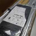 Naviskin Bimini Top for Boats, Black 3 Bow 6'L x 46" H x 67"-72" W