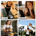 Stouchi Bluetooth 5.4 Scrolling Ring for TikTok, Rock-solid Connection, 100Hrs Battery, Comfort Wear Fingertip Wireless Bluetooth Remote Control, Compatible with iPhone, iPad and Android Phones/Tablet